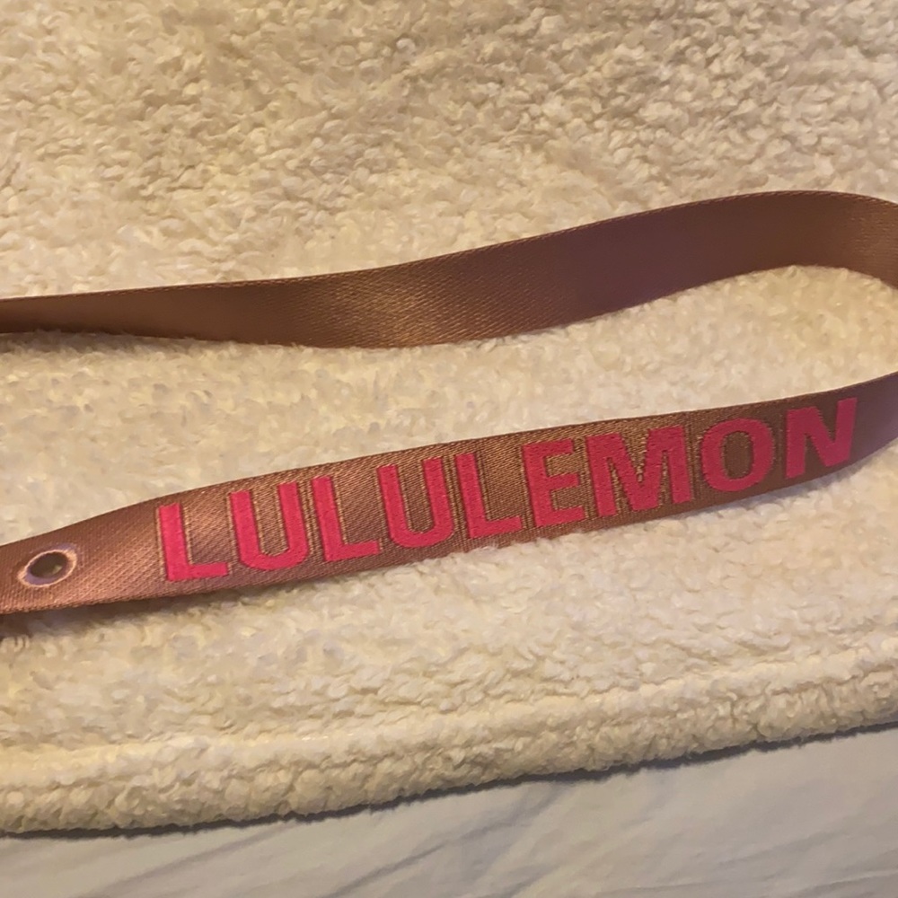 Pink & RoseGold limited edition Lululemon Strap
